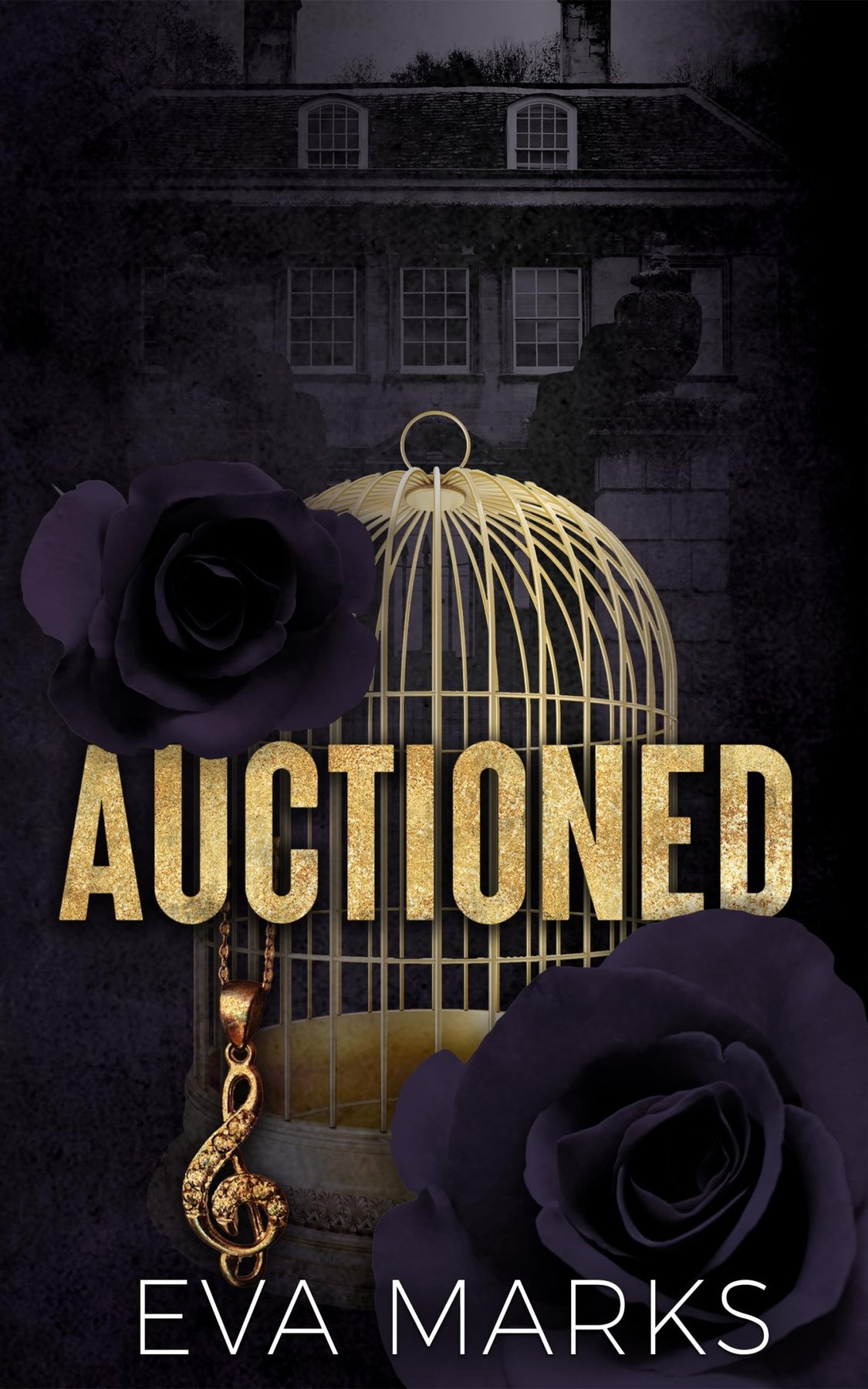 Cover of Auctioned: Ex-boyfriend’s dad dark romance