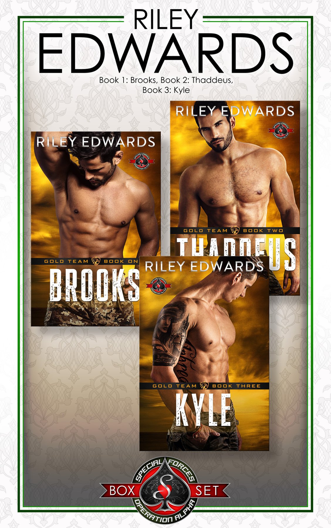 Cover of Gold Team Box Set 1 (Special Forces: Operation Alpha)