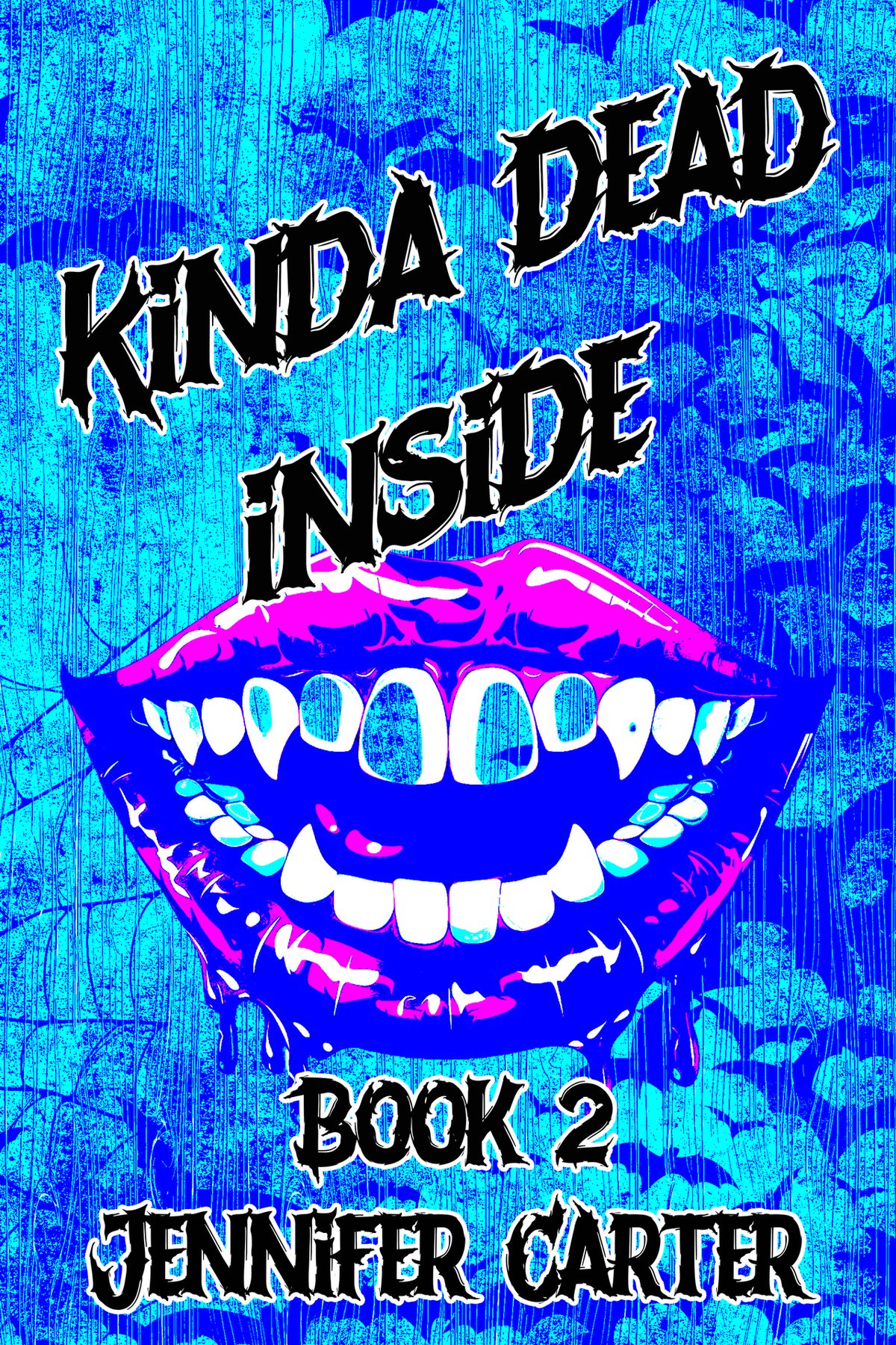 Cover of Kinda Dead Inside: Bite Me Series: MM Vampire Romance, Grumpy Sunshine, Paranormal Romance