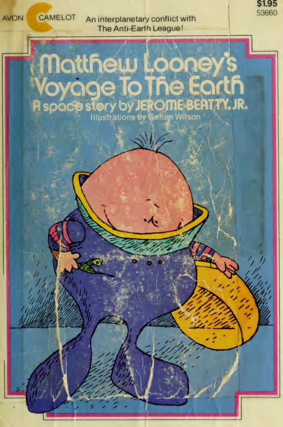 Cover of Matthew looney's voyage to the earth