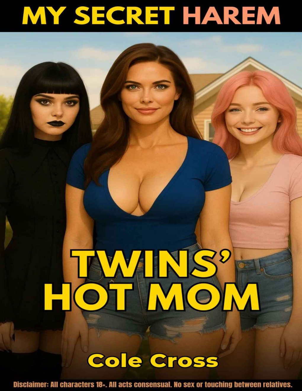 Cover of My Secret Harem: Twins' Hot Mom