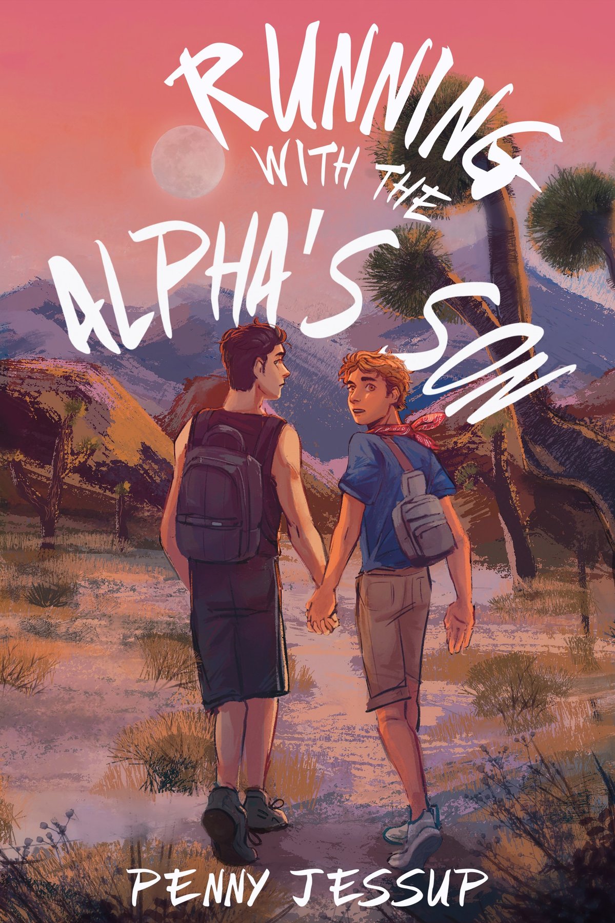 Cover of Running with the Alpha's Son