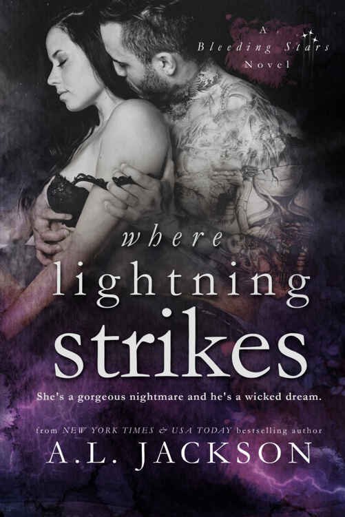 Cover of Where Lightning Strikes (Bleeding Stars #3)