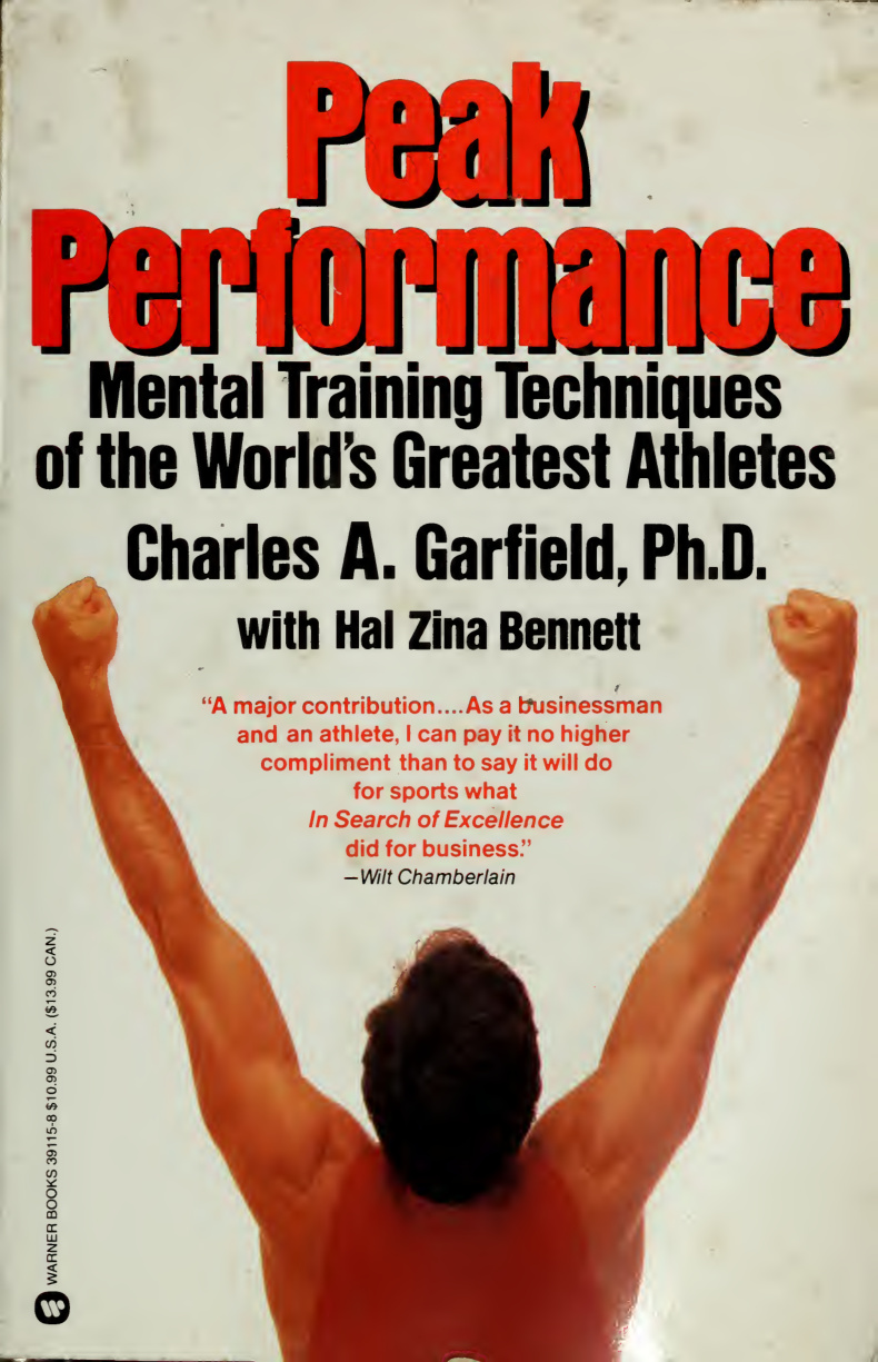 Cover of Peak performance - mental training techniques of the world's greatest athletes (1964)