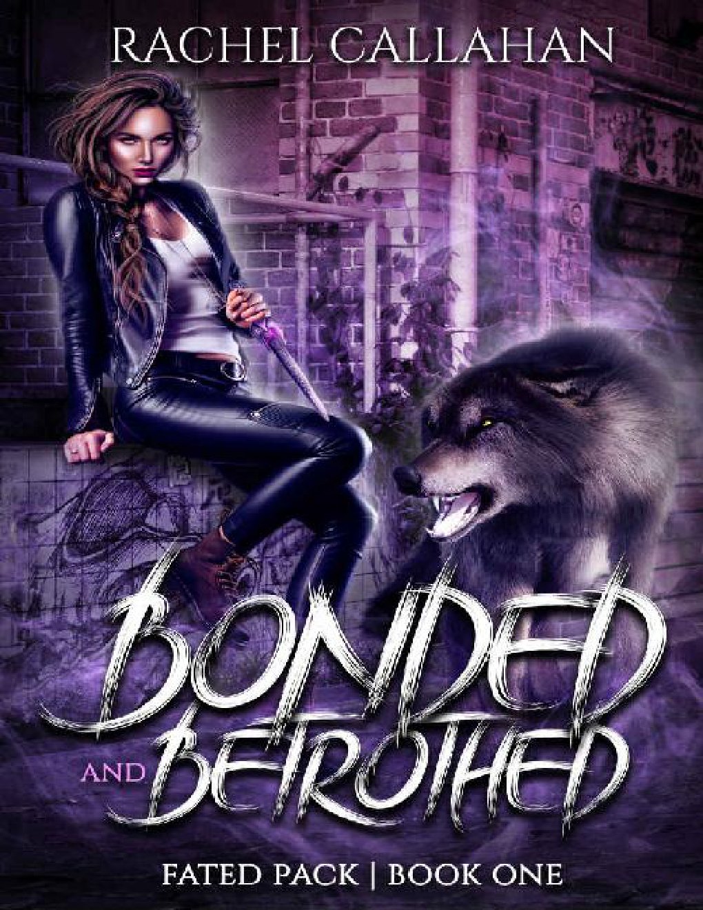 Cover of Bonded and Betrothed: A Paranormal Wolf Shifter Romance (Fated Pack Book One)