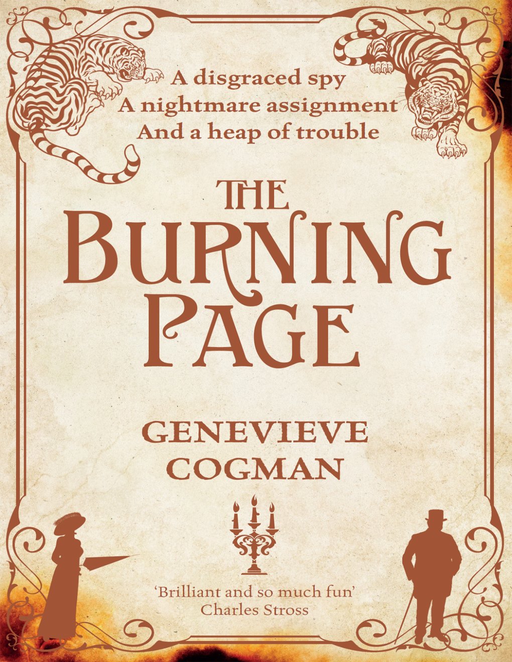 Cover of The Burning Page (1988)