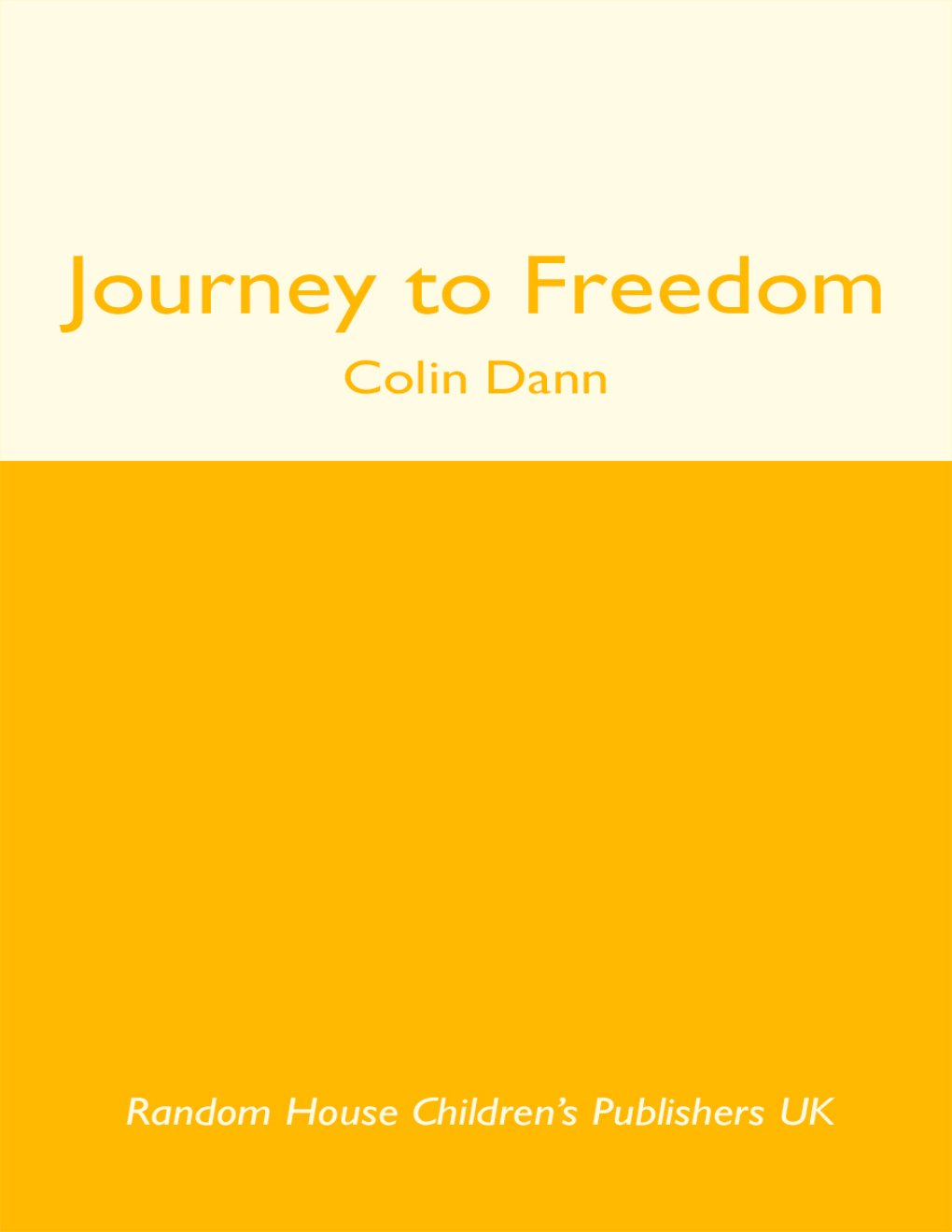 Cover of Journey to Freedom
