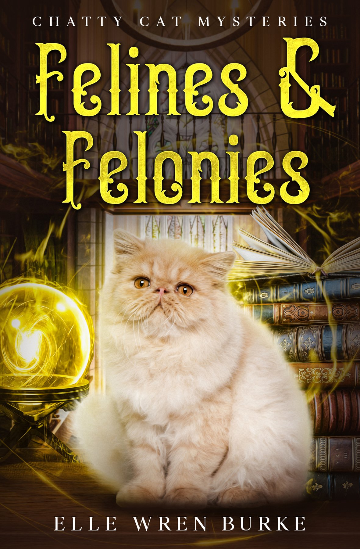 Cover of Felines & Felonies: Chatty Cat Cozy Mysteries No. 3
