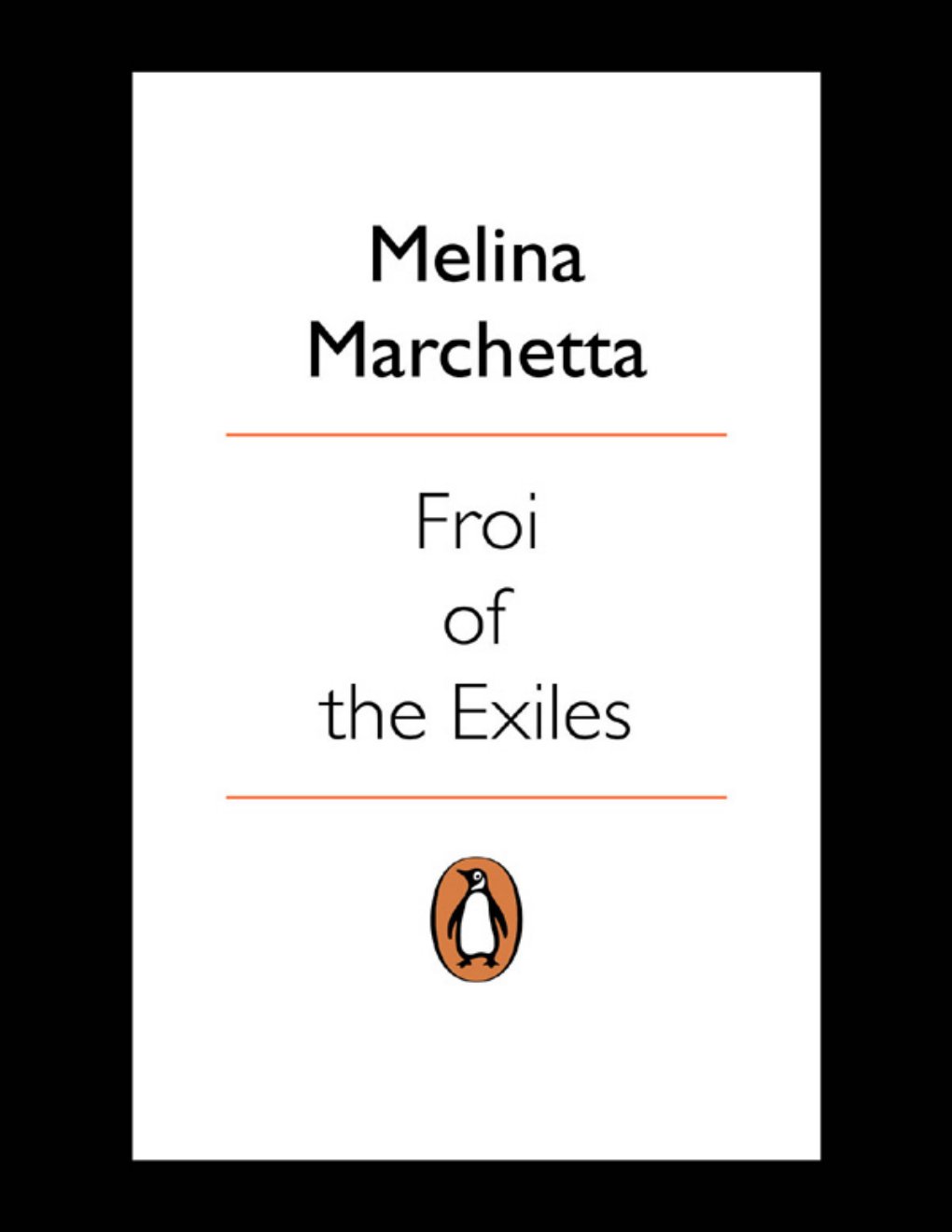 Cover of Froi of the Exiles