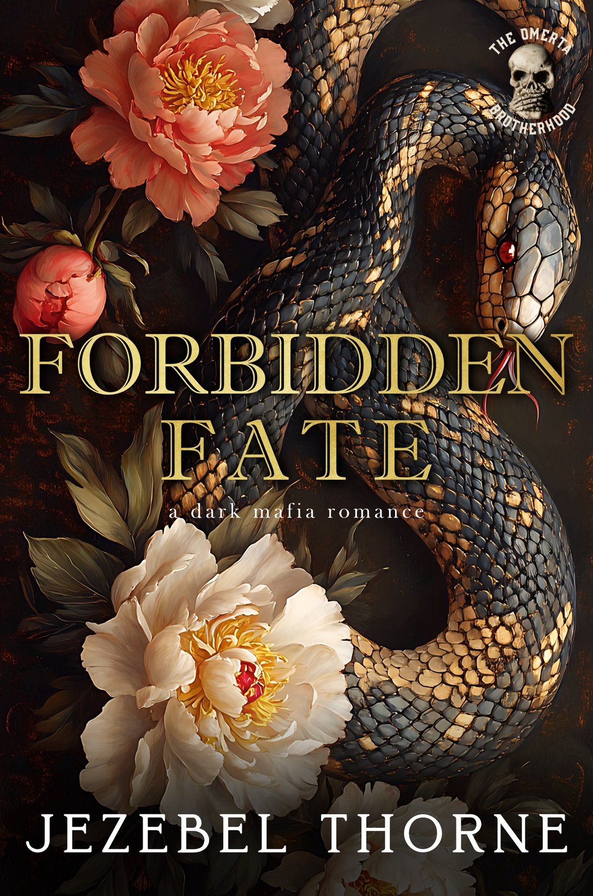 Cover of Forbidden Fate: a Dark Mafia Forced Marriage Romance (The Omertà Brotherhood Book 1)