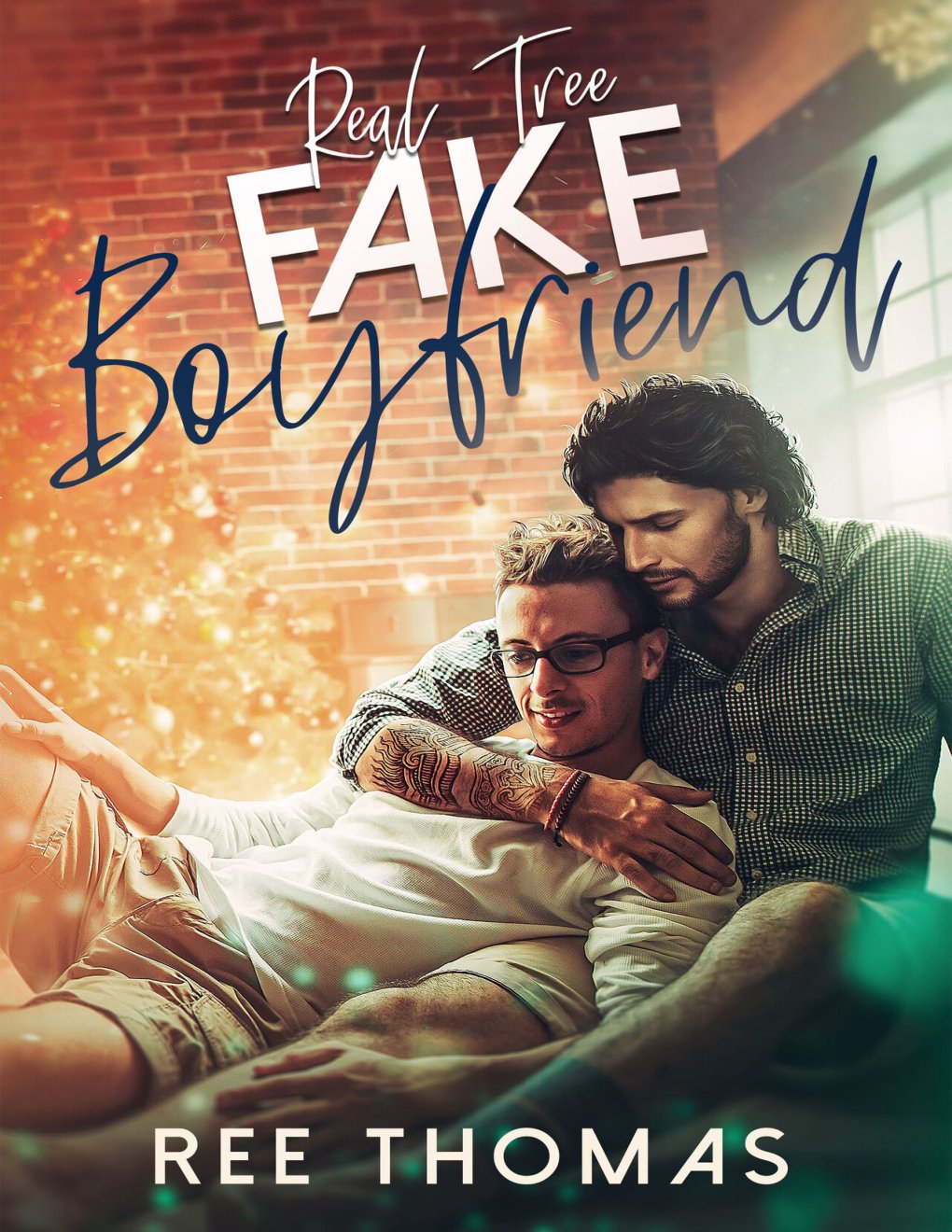 Cover of Real Tree / Fake Boyfriend: A MM Holiday Romance