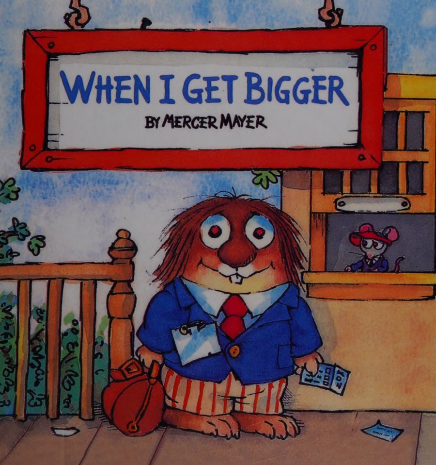 Cover of When I get bigger