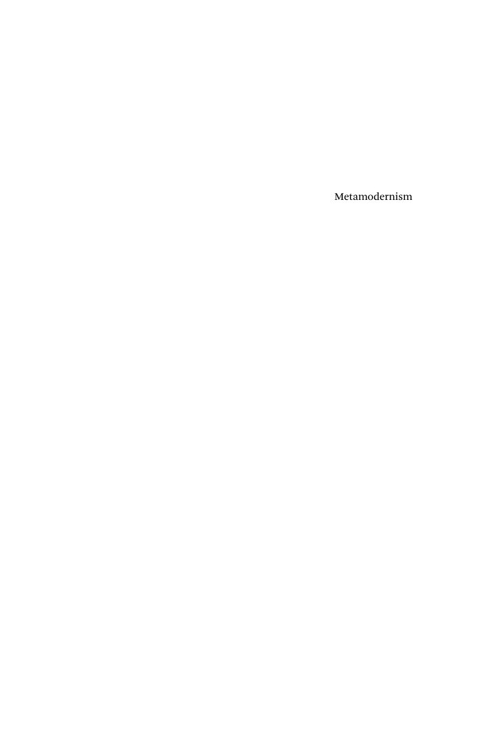 Cover of Metamodernism