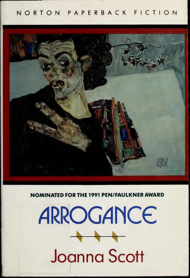 Cover of Arrogance - a novel (1890)
