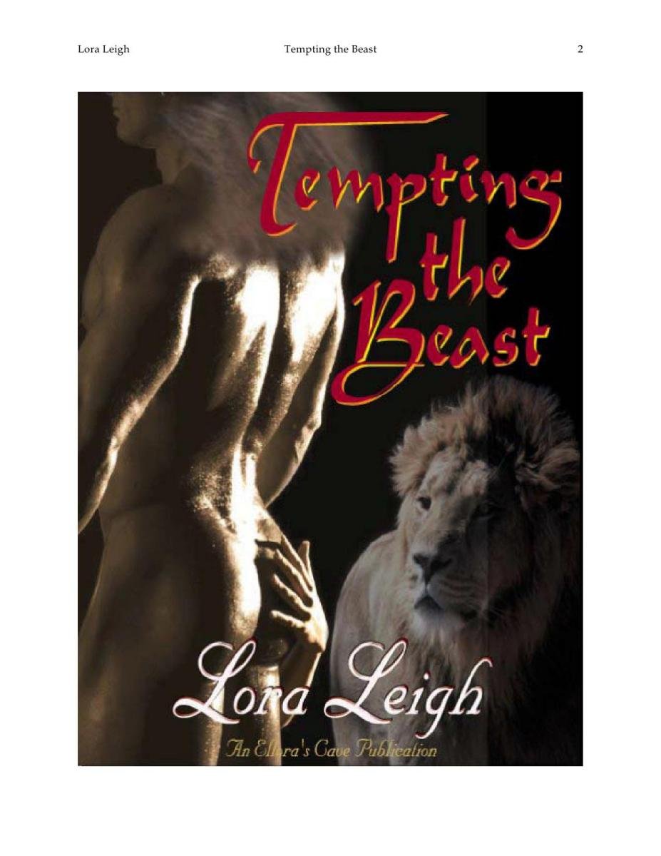 Cover of Tempting The Beast (2003)
