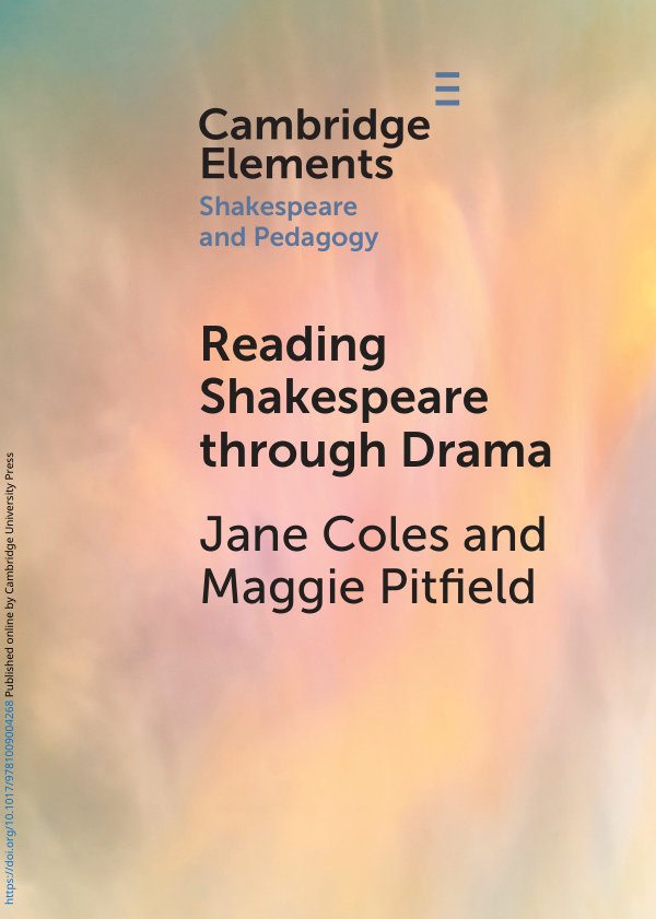 Cover of Reading Shakespeare through Drama (1989)