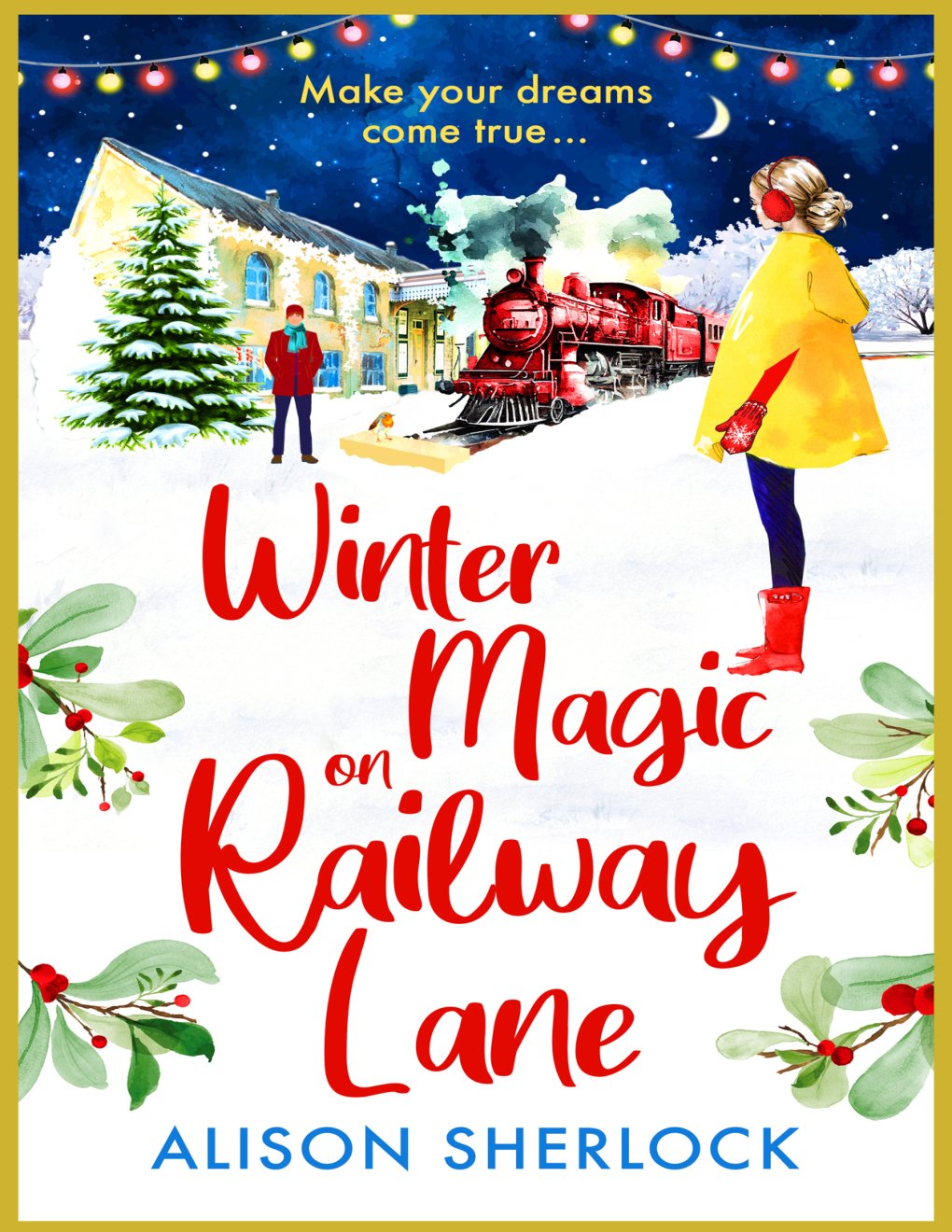 Cover of Winter Magic on Railway Lane (1988)