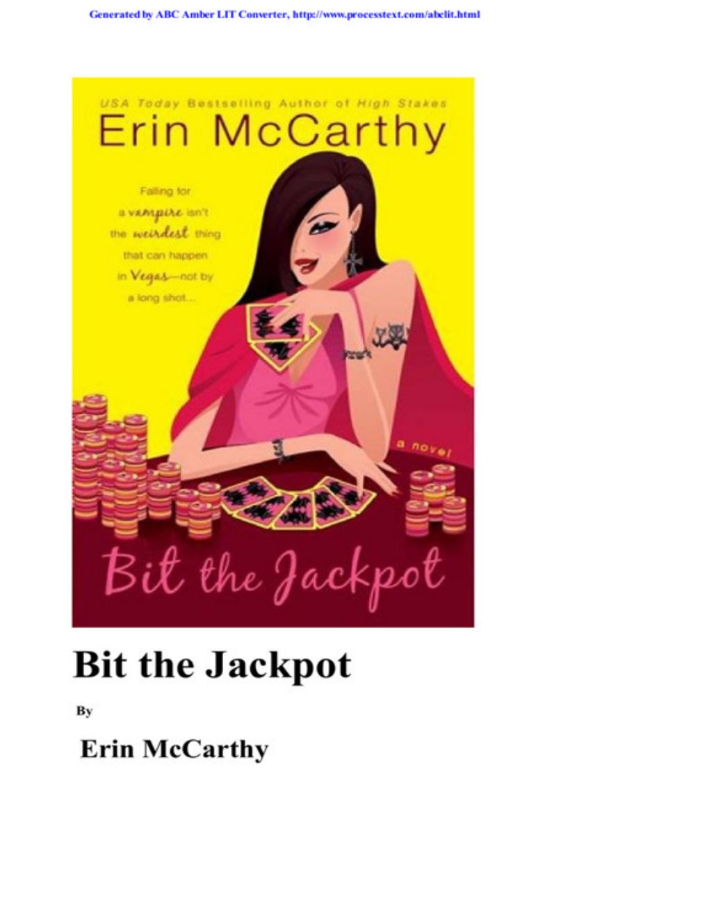 Cover of Erin Mccarthy - Vegas Vampires 02