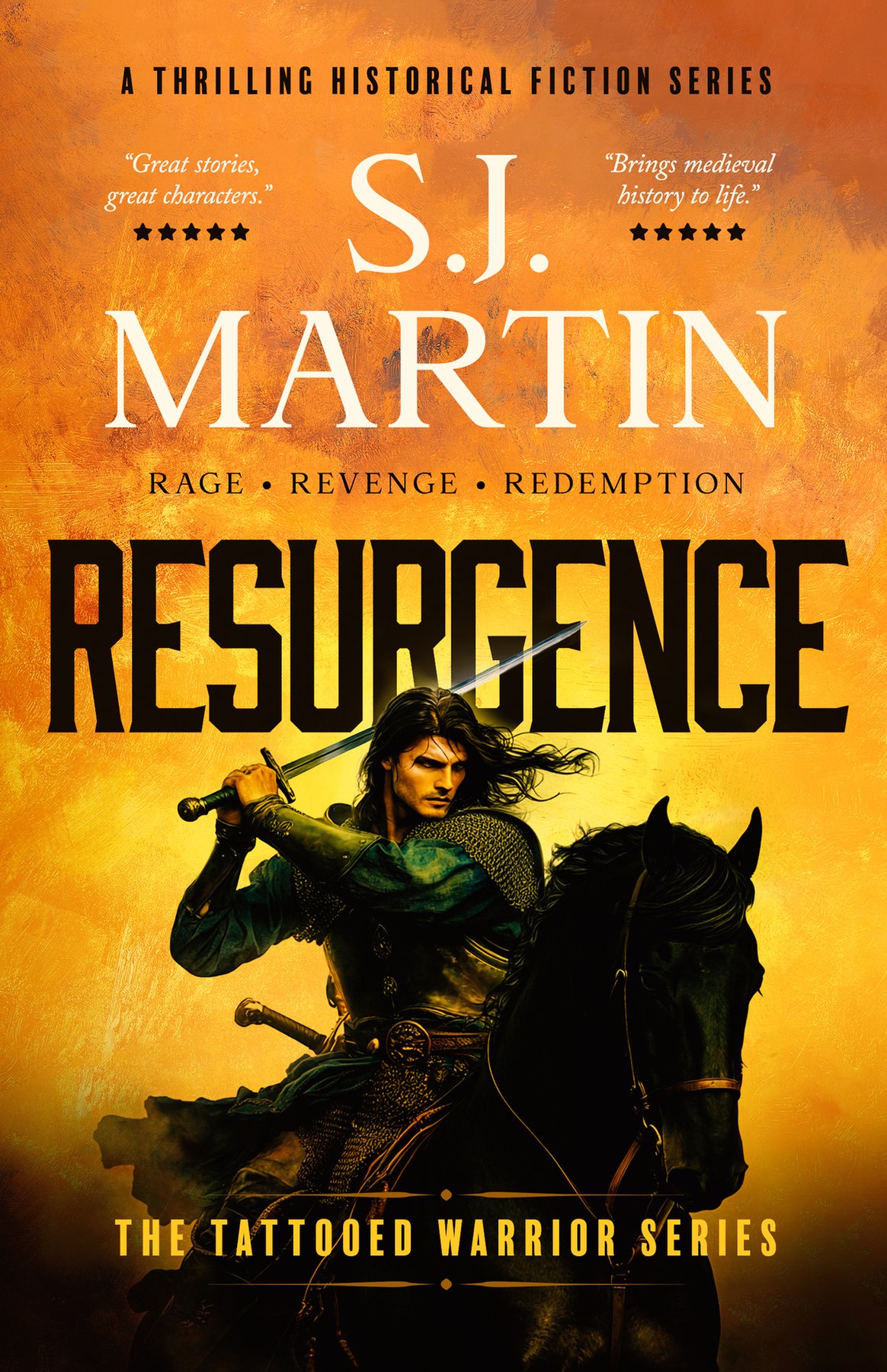 Cover of Resurgence: Rage. Revenge. Redemption (The Tattooed Warrior series Book 4)