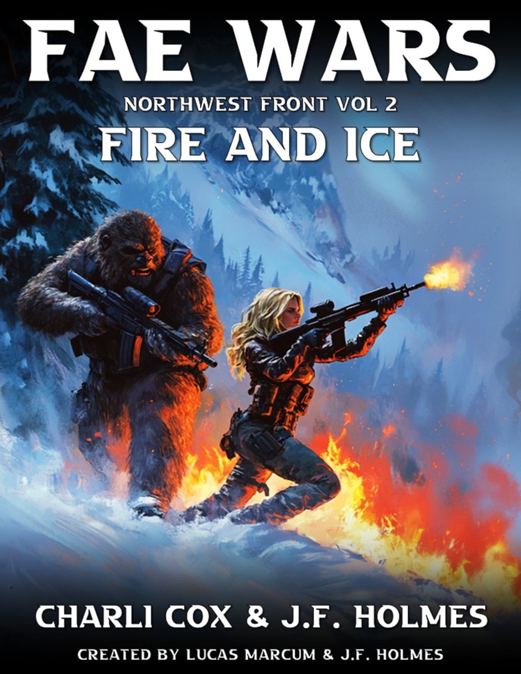 Cover of Fae Wars- Fire and Ice- Northwest Front Volume 2 (2026)
