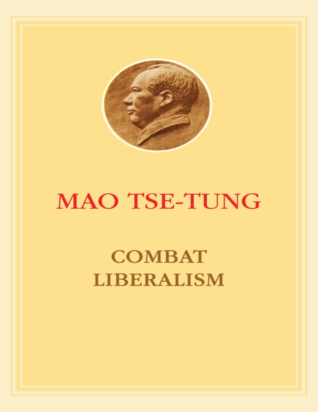 Cover of COMBAT LIBERALISM