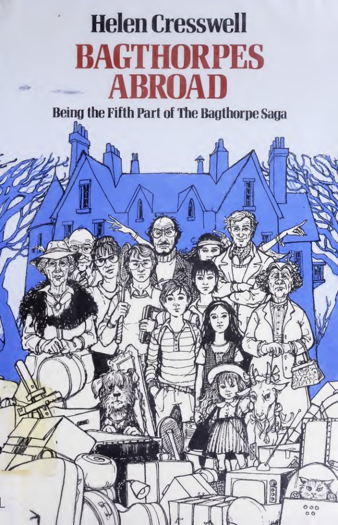 Cover of Bagthorpes abroad