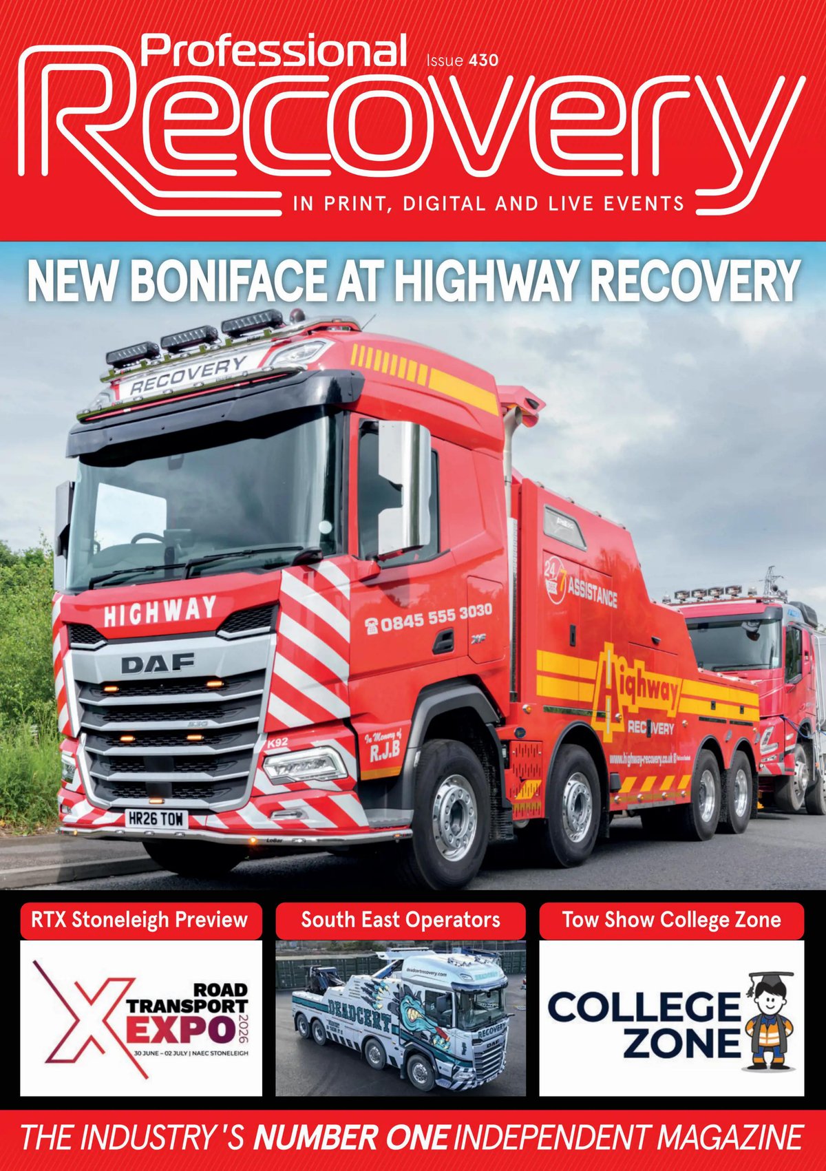 Cover of Professional Recovery Magazine (2026)