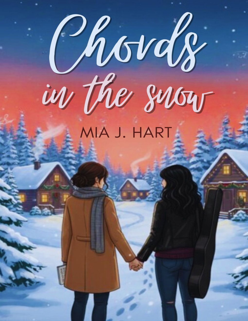 Cover of Chords in the Snow: Sapphic Romance / Enemies to Lovers
