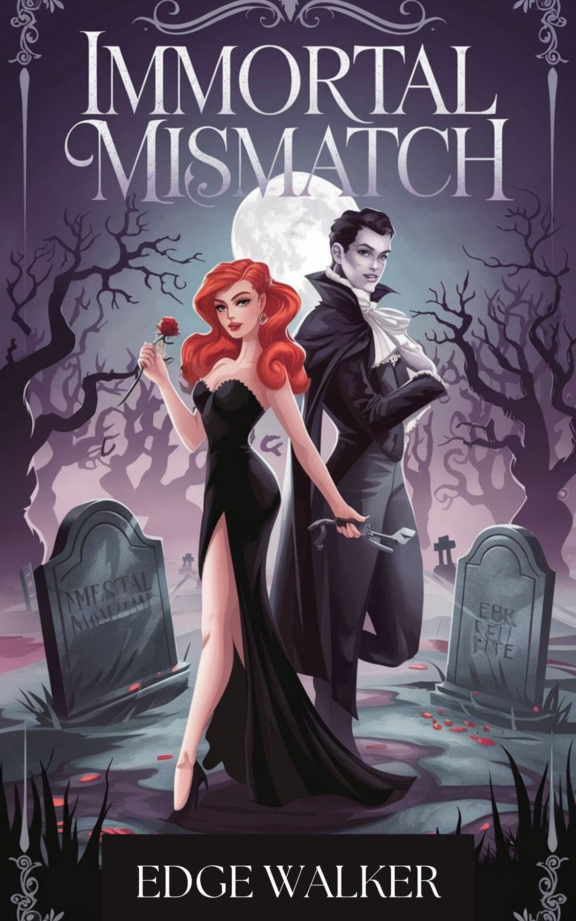 Cover of Immortal Mismatch- Swipe Right for Eternity. (1850)