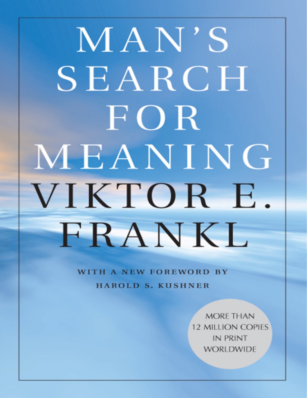 Cover of Man's Search for Meaning