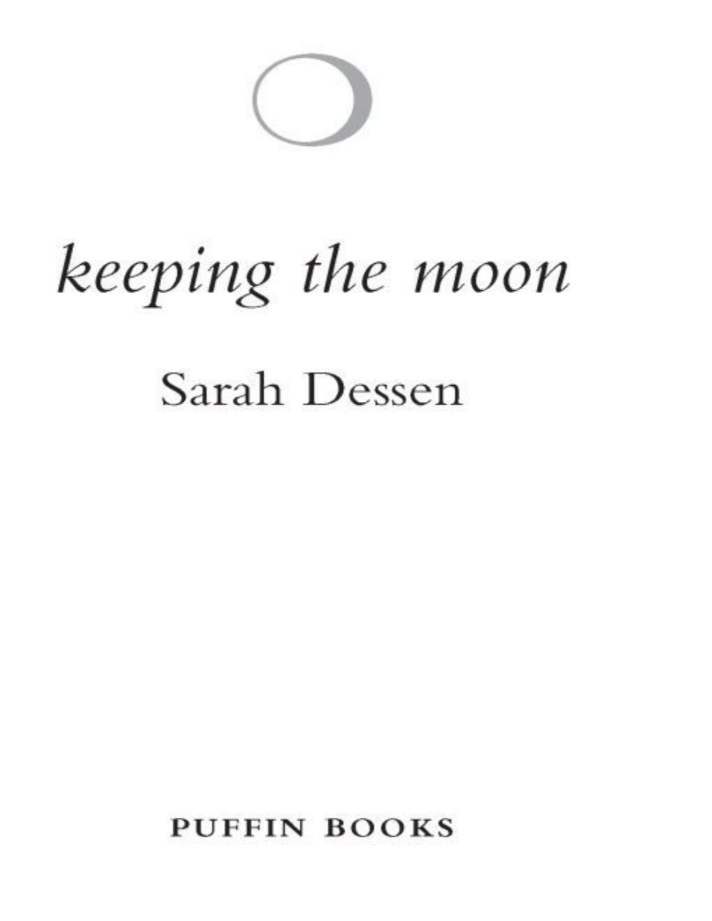Cover of Keeping the Moon