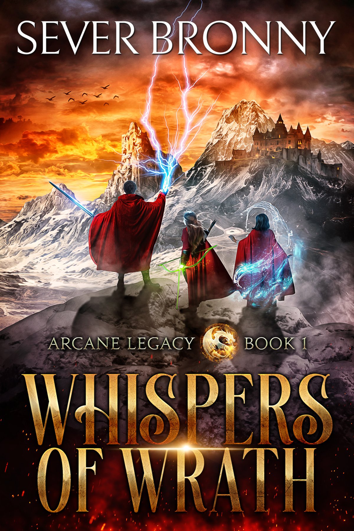 Cover of Whispers of Wrath (Arcane Legacy Book 1)