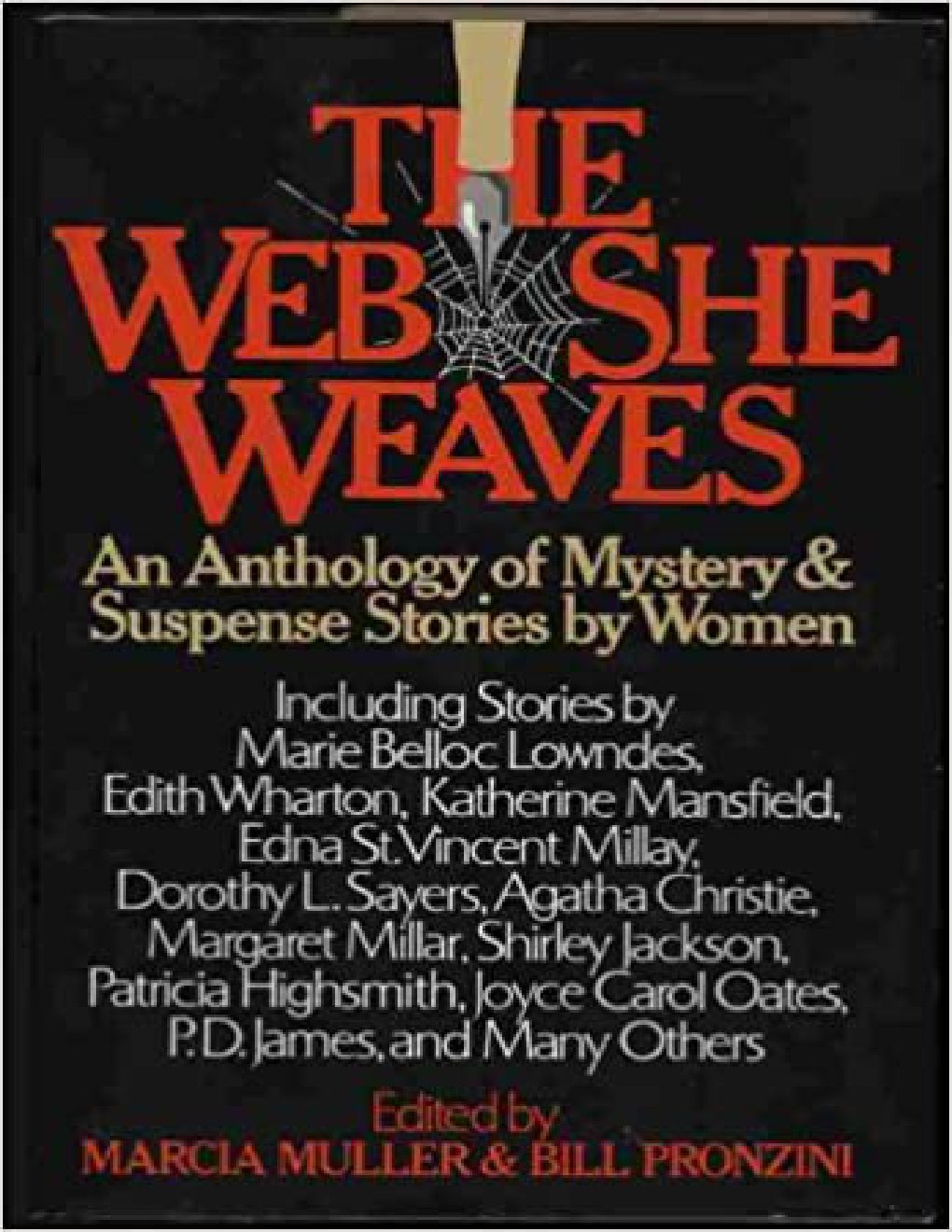 Cover of The Web She Weaves- An Anthology of Mystery & Suspens