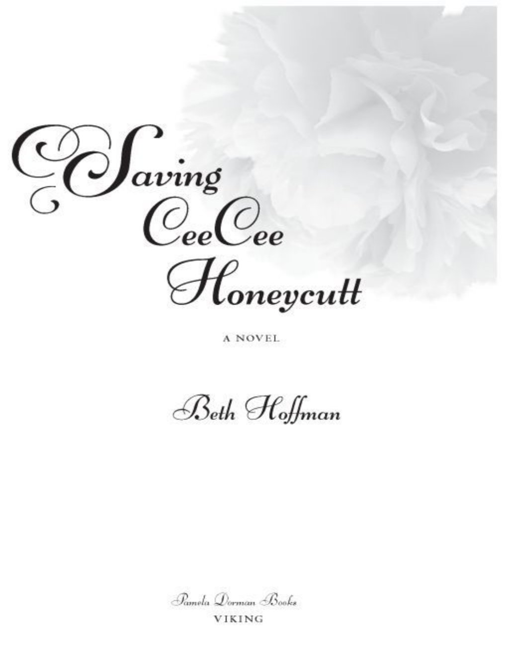 Cover of Saving CeeCee Honeycutt