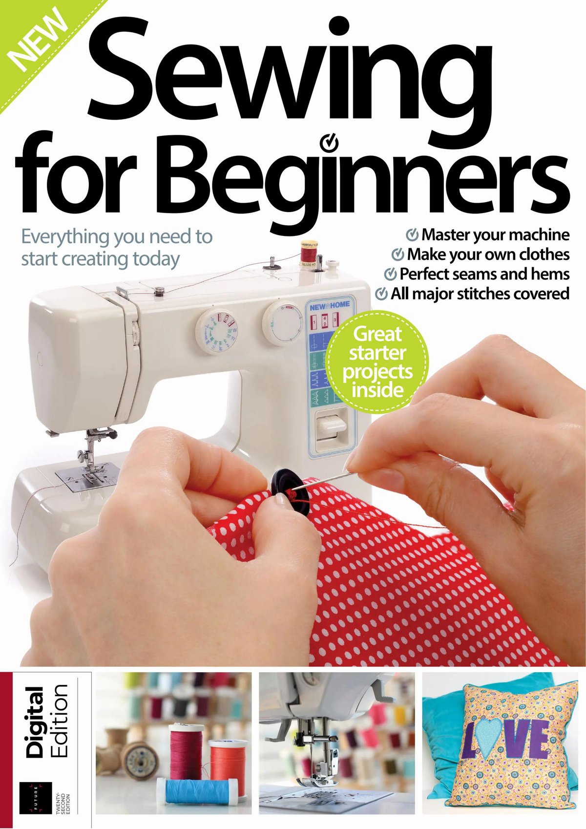 Cover of Sewing For Beginners 22nd Edition 18 June 2026