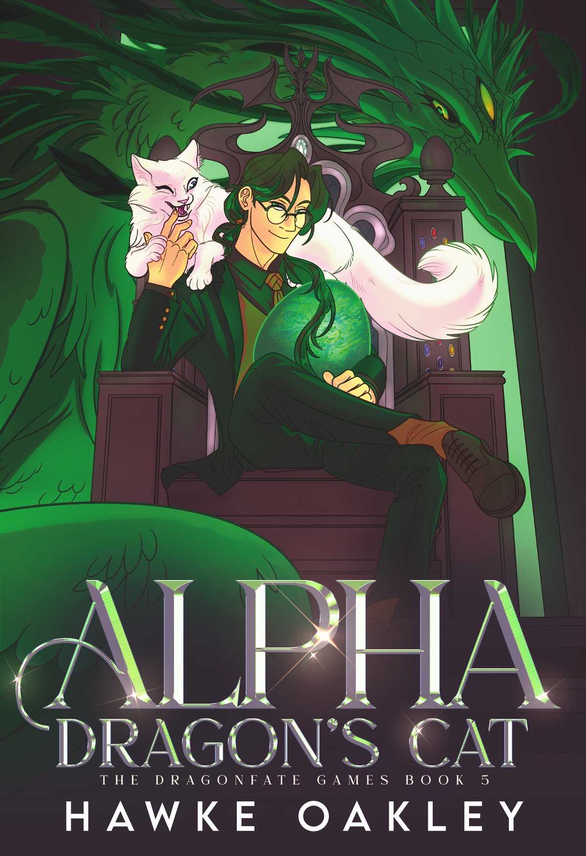 Cover of Alpha Dragon's Cat (The Dragonfate Games Book 5)