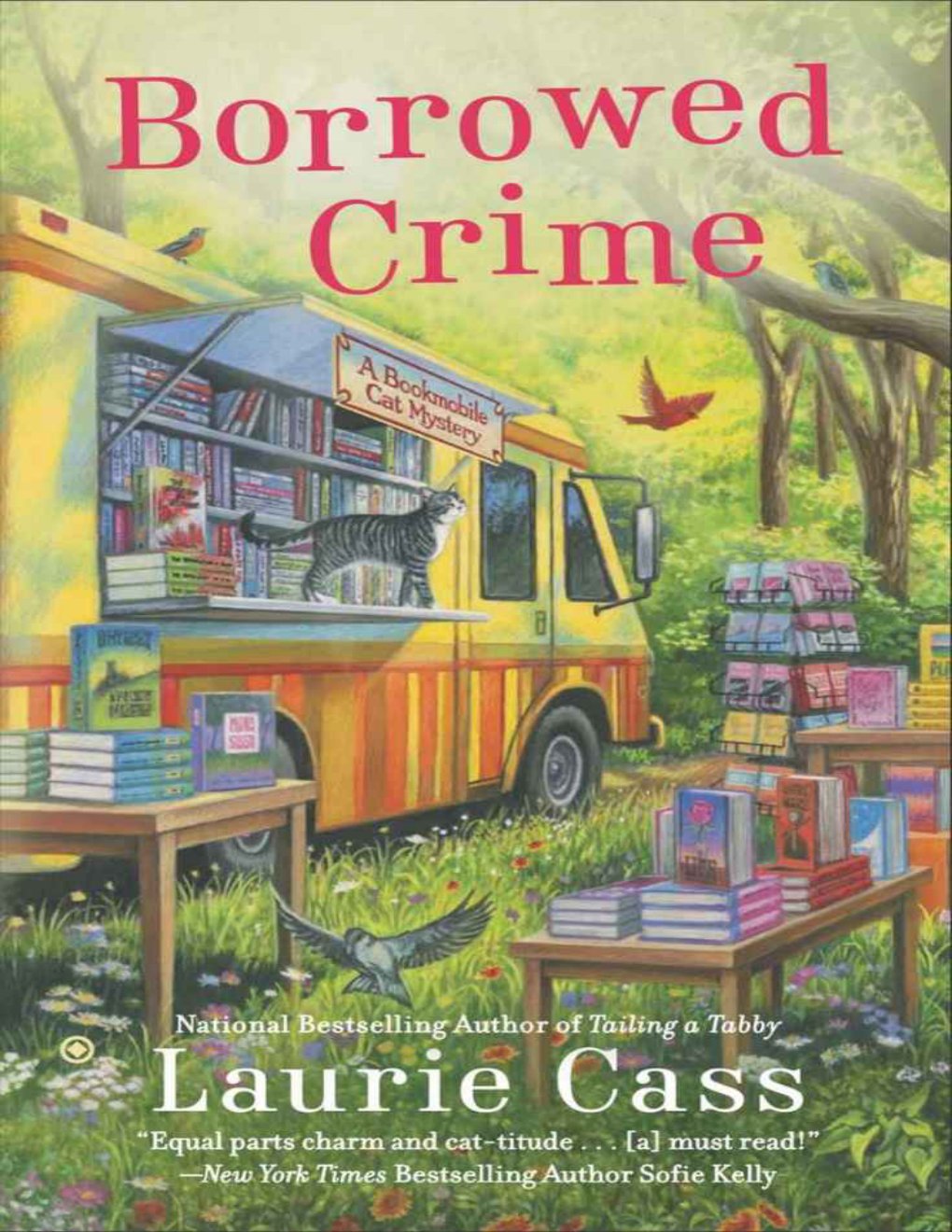 Cover of Borrowed Crime: A Bookmobile Cat Mystery