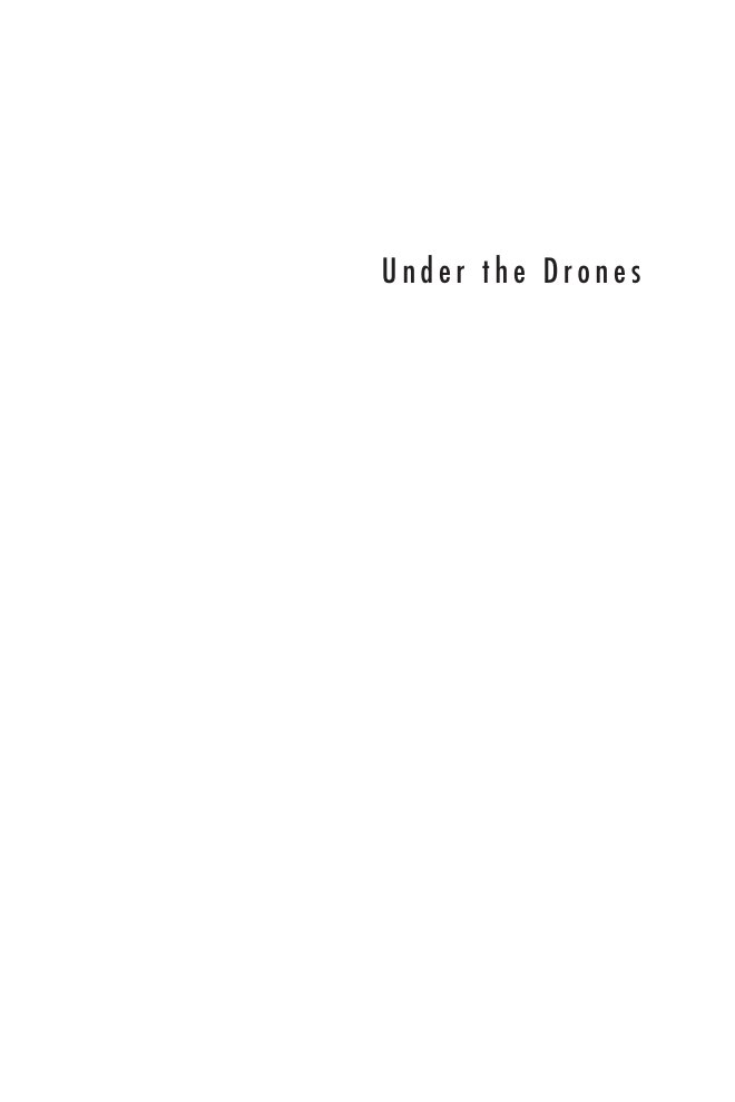 Cover of U n d e r t h e D r o n e s