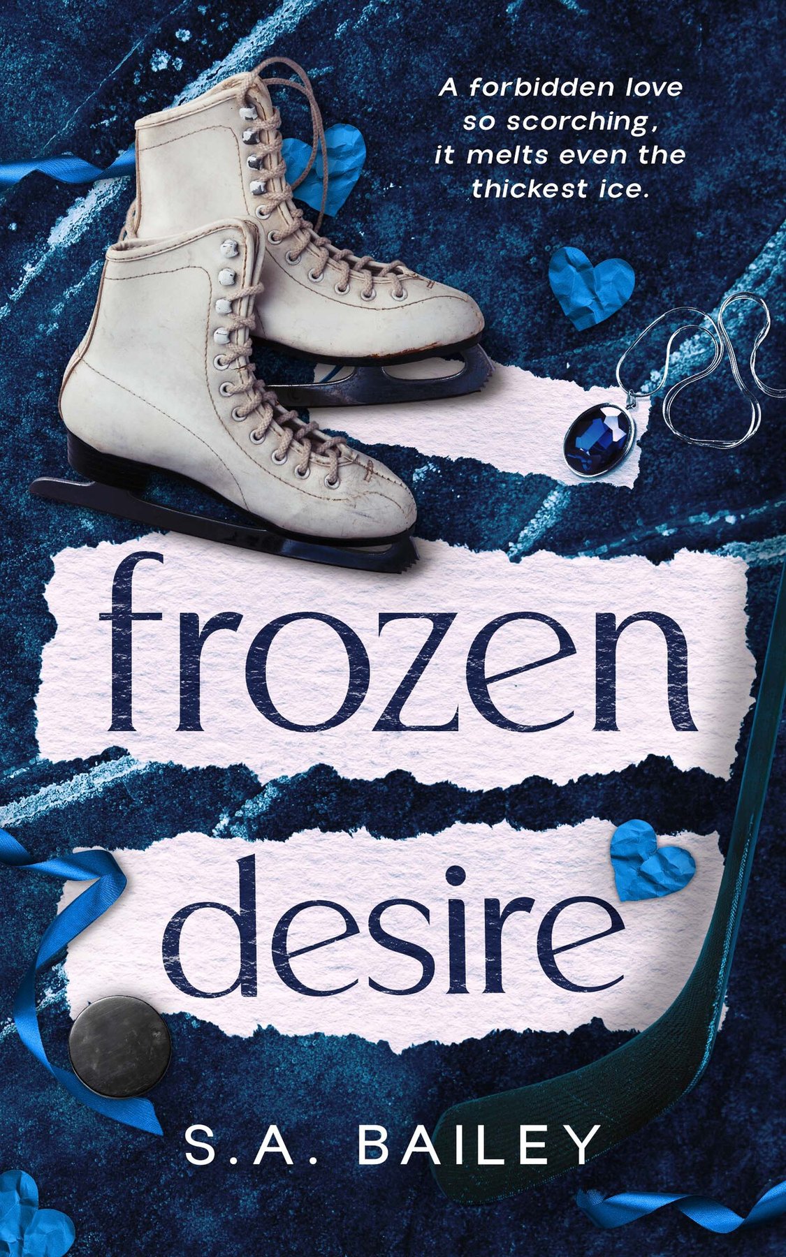 Cover of Frozen Desire: A Forbidden Romance (Westgate University Series Book 1)