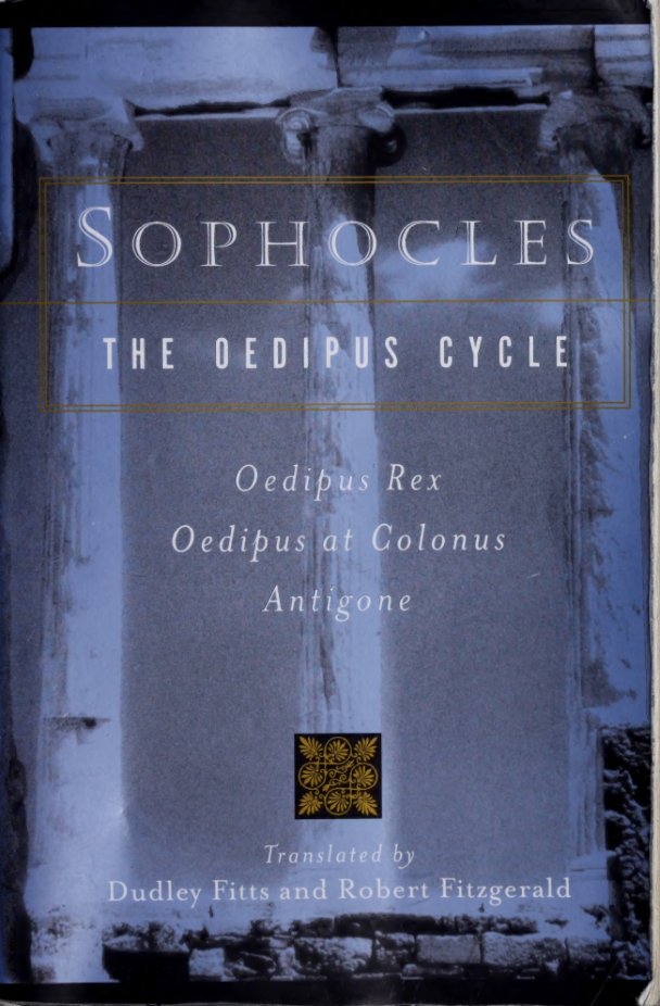 Cover of The Oedipus cycle : an English version