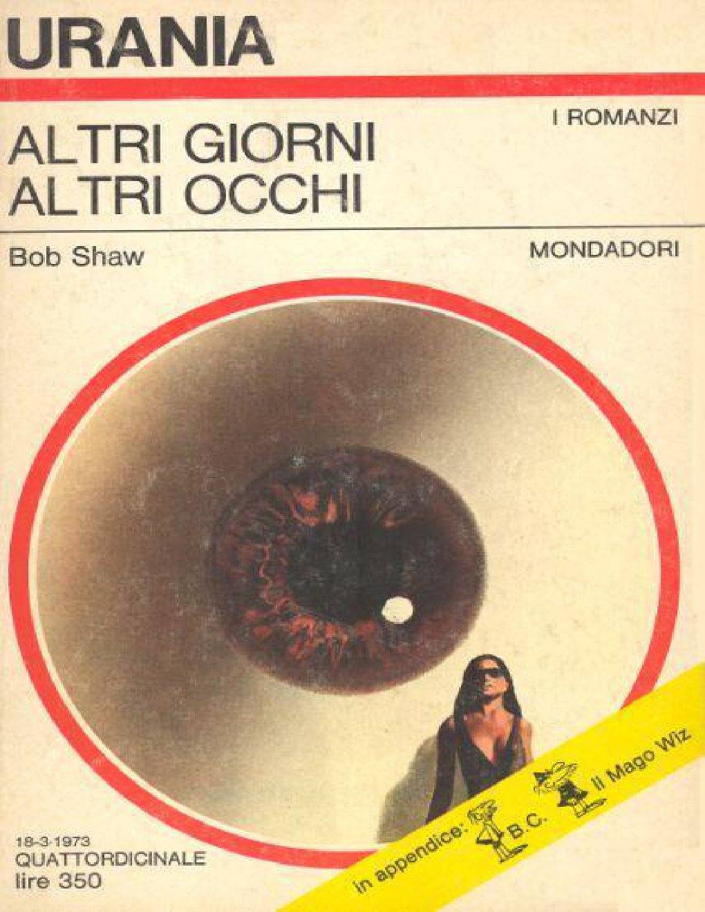 Cover of Altri giorni, altri occhi