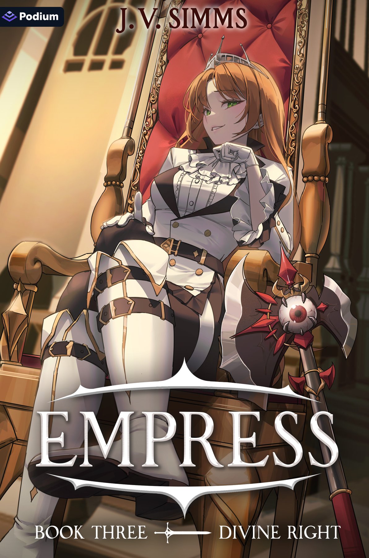 Cover of Divine Right- A World Conquest Isekai (2024)