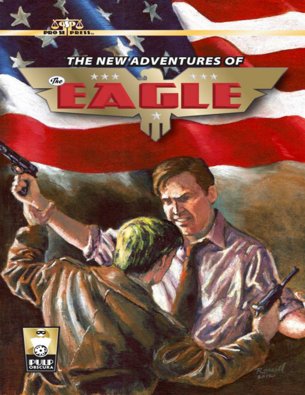 Cover of The New Adventures of The Eagle (2012)