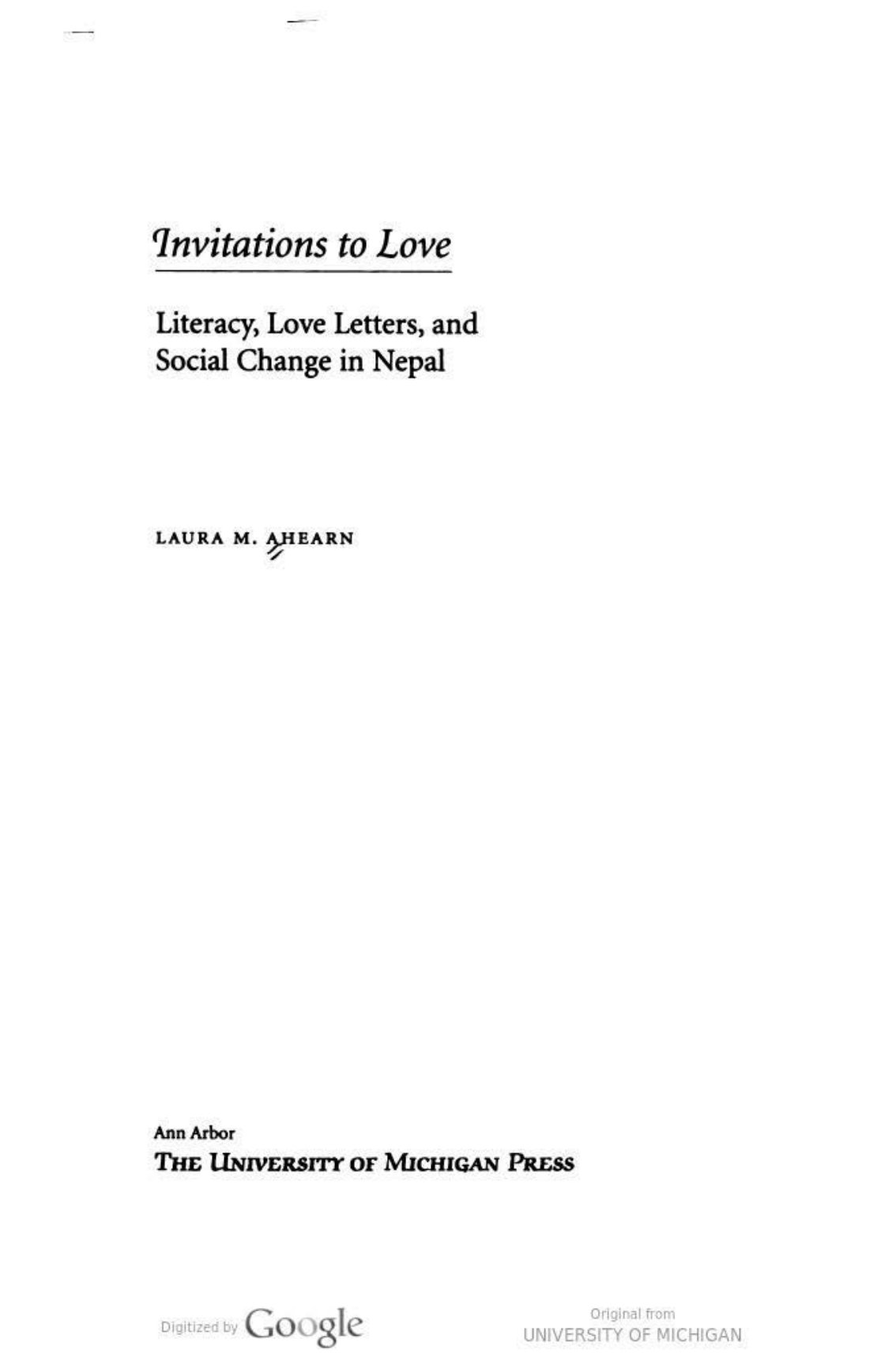Cover of 'Invitations
