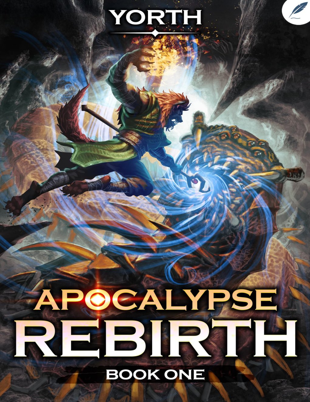 Cover of Apocalypse Rebirth: A LitRPG Adventure