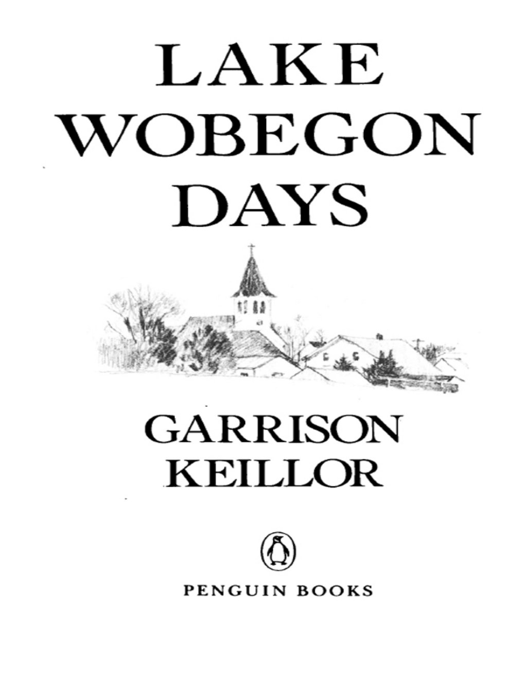 Cover of Lake Wobegon Days (1835)
