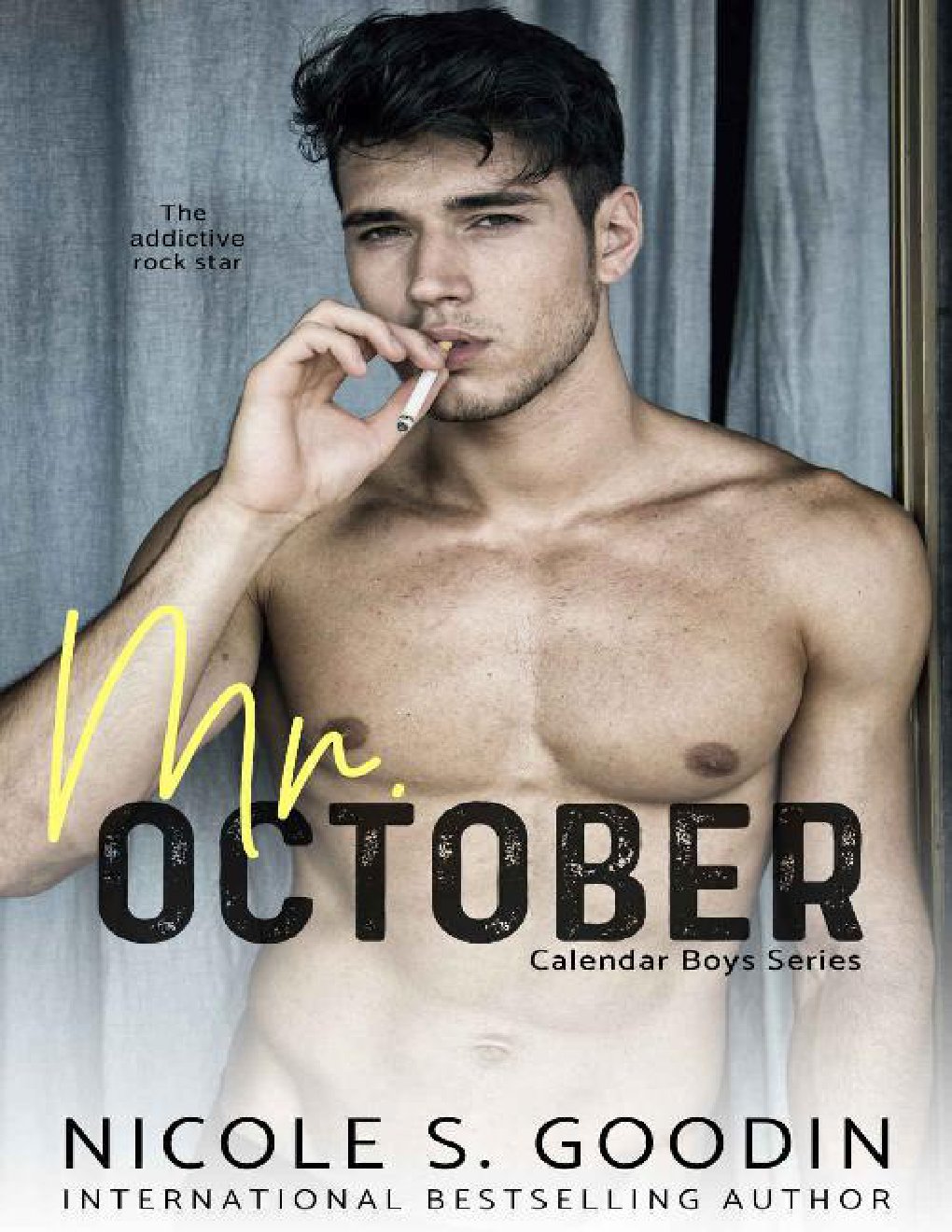 Cover of Mr. October: A Rock Star Romance (Calendar Boys Book 10)