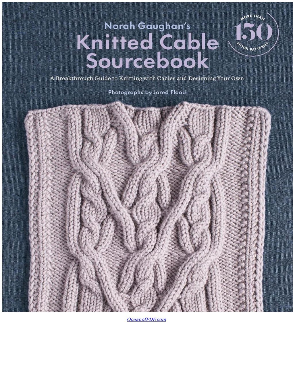 Cover of Norah Gaughan’s Knitted Cable Sourcebook