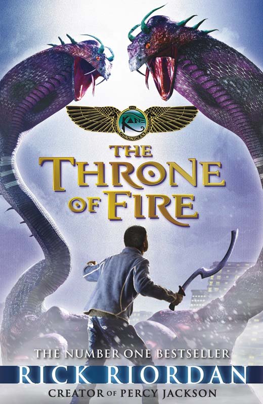 Cover of The Throne of Fire (2010)