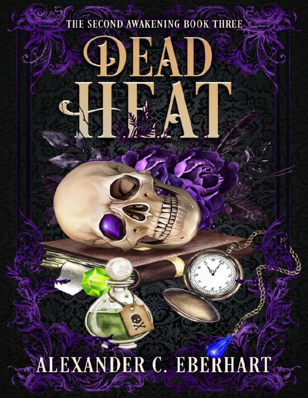 Cover of Dead Heat: An MM Urban Fantasy Romance (The Second Awakening #3)